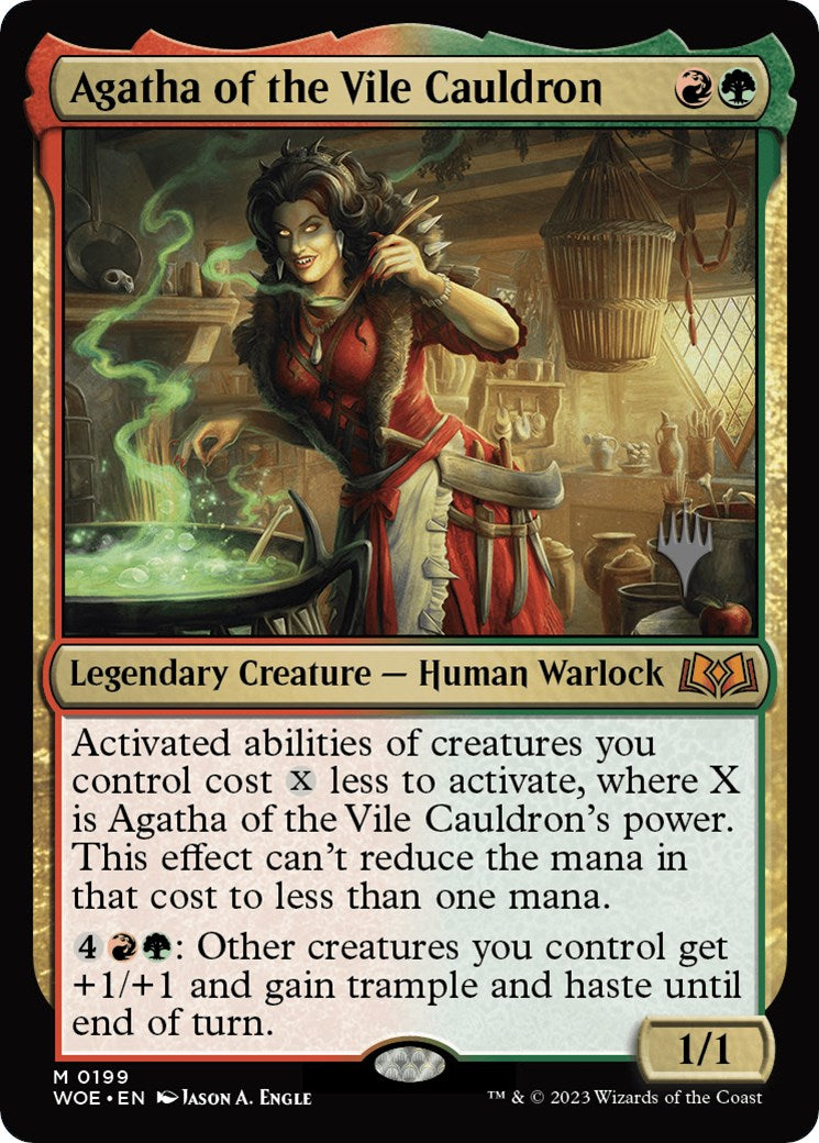 Agatha of the Vile Cauldron (Promo Pack) [Wilds of Eldraine Promos] | RetroPlay Games