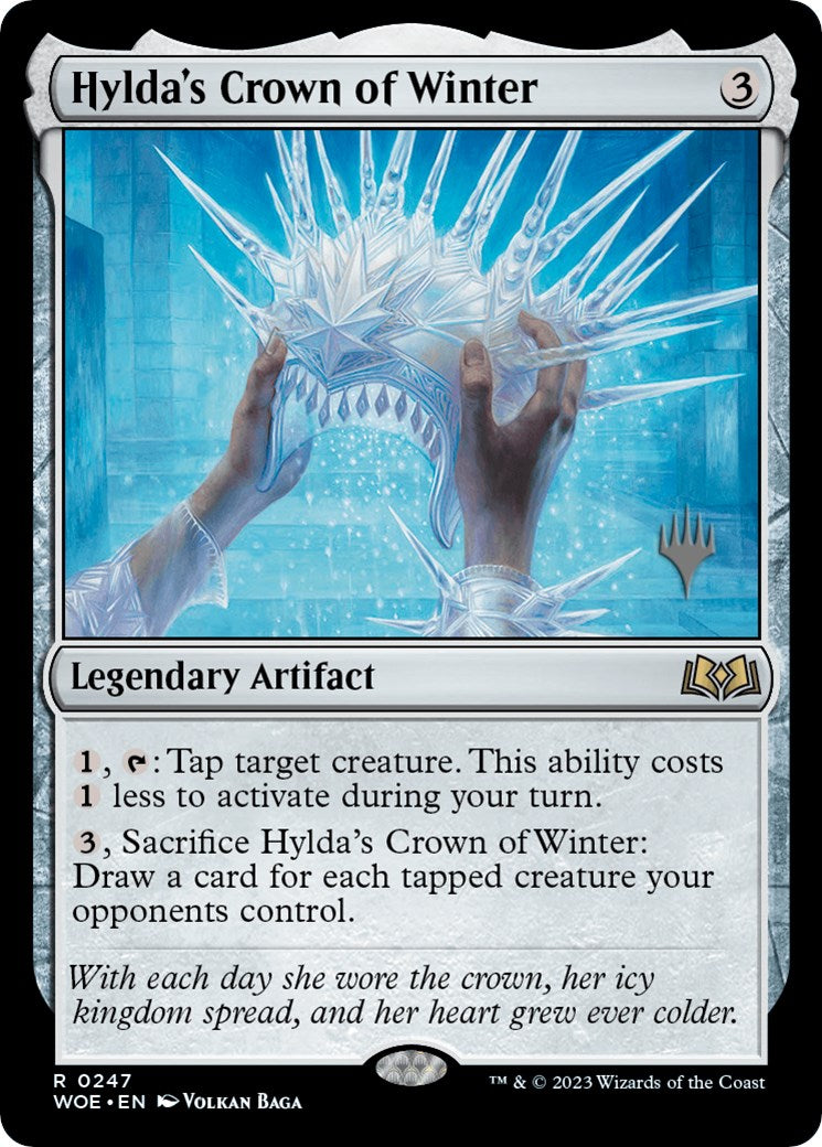 Hylda's Crown of Winter (Promo Pack) [Wilds of Eldraine Promos] | RetroPlay Games