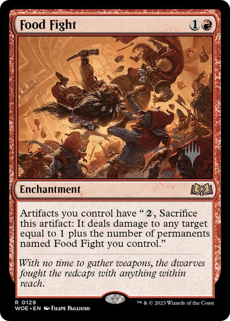 Food Fight (Promo Pack) [Wilds of Eldraine Promos] | RetroPlay Games