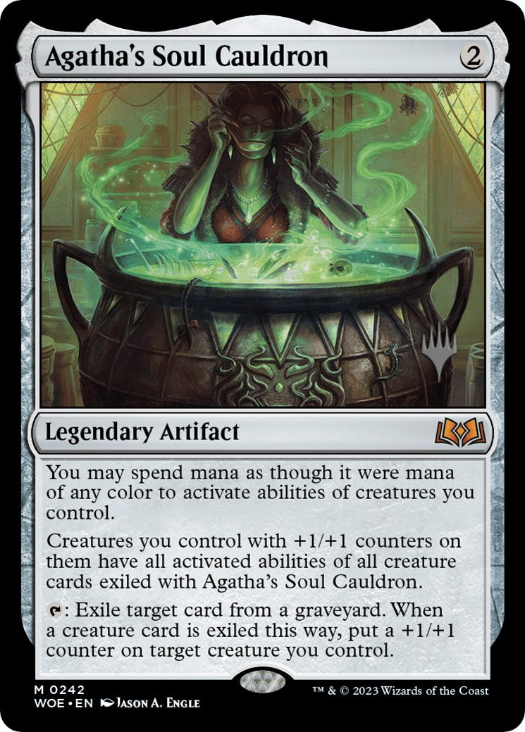 Agatha's Soul Cauldron (Promo Pack) [Wilds of Eldraine Promos] | RetroPlay Games