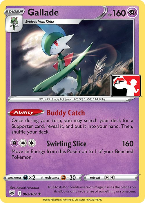 Gallade (062/189) [Prize Pack Series Three] | RetroPlay Games