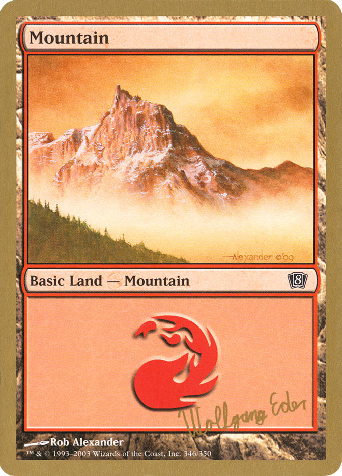 Mountain (we346) (Wolfgang Eder) [World Championship Decks 2003] | RetroPlay Games