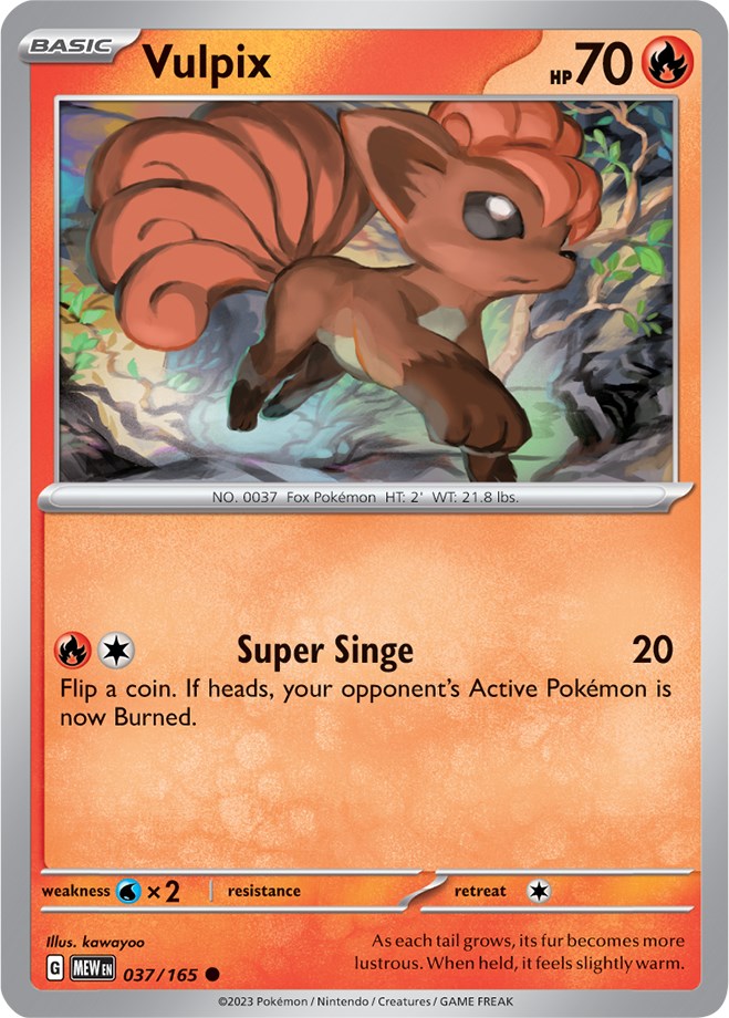 Vulpix (037/165) [Scarlet & Violet 151] | RetroPlay Games