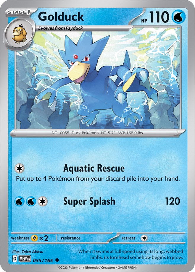 Golduck (055/165) [Scarlet & Violet 151] | RetroPlay Games