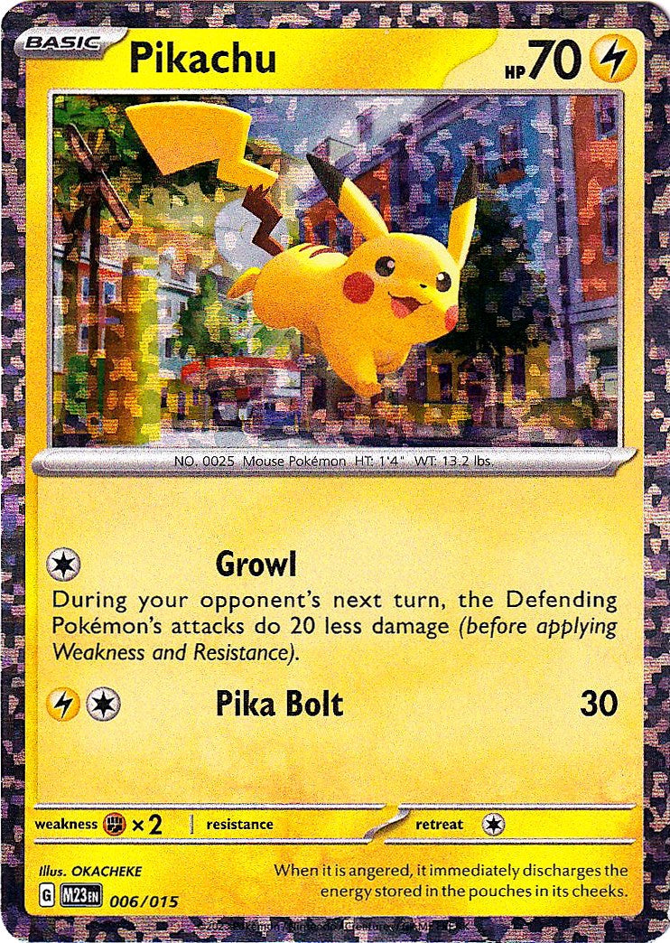 Pikachu (006/015) [McDonald's Promos: 2023 Collection] | RetroPlay Games