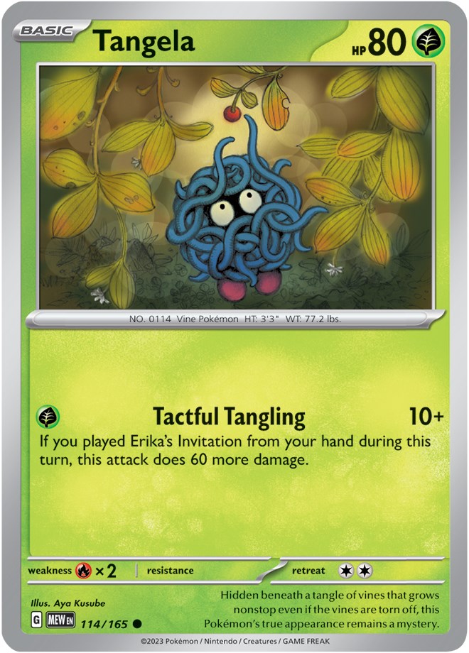 Tangela (114/165) [Scarlet & Violet 151] | RetroPlay Games