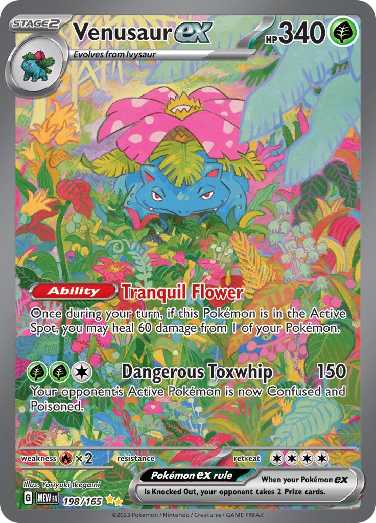 Venusaur ex (198/165) [Scarlet & Violet: 151] | RetroPlay Games