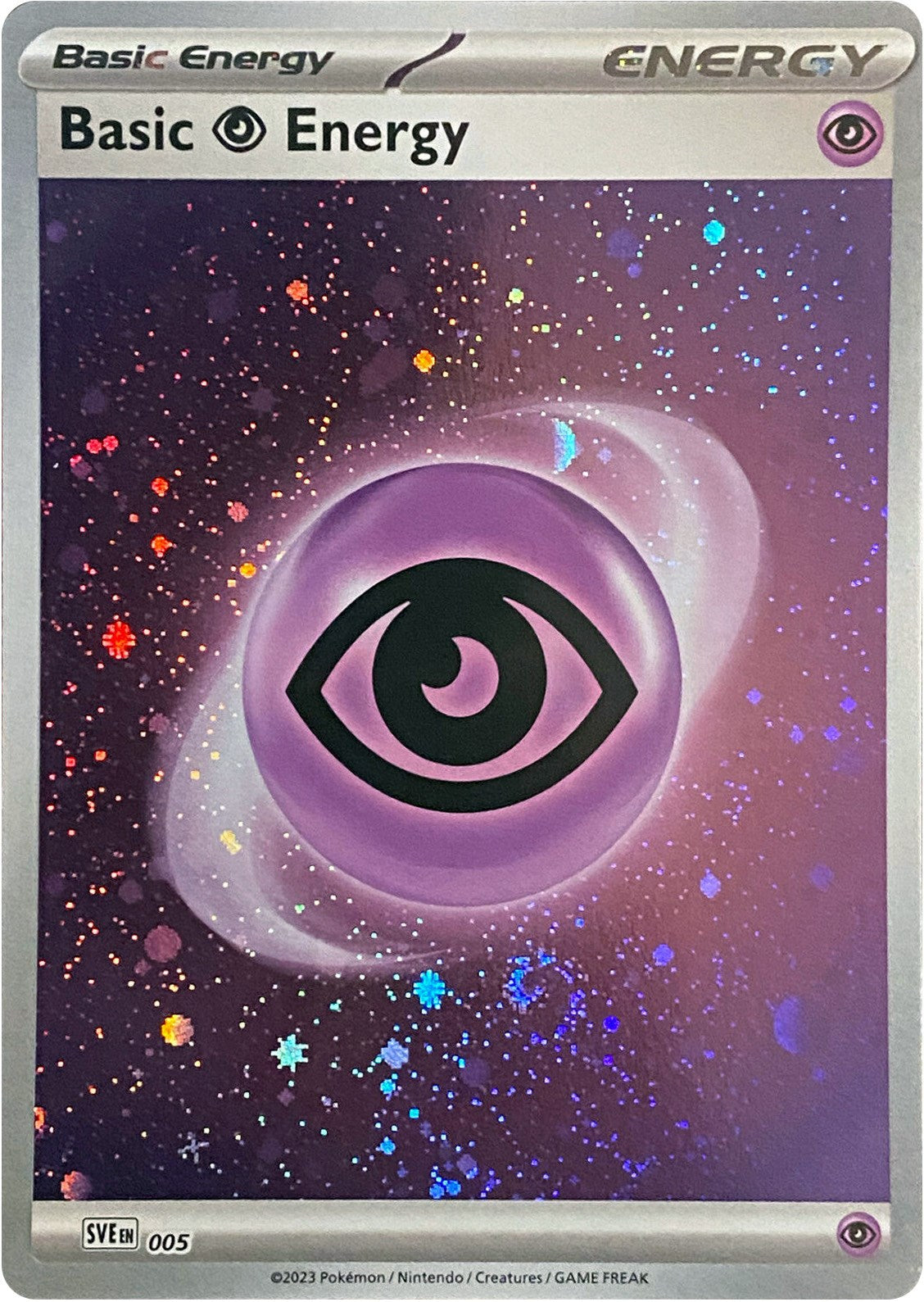 Basic Psychic Energy (005) (Cosmos Holo) [Scarlet & Violet: Base Set] | RetroPlay Games