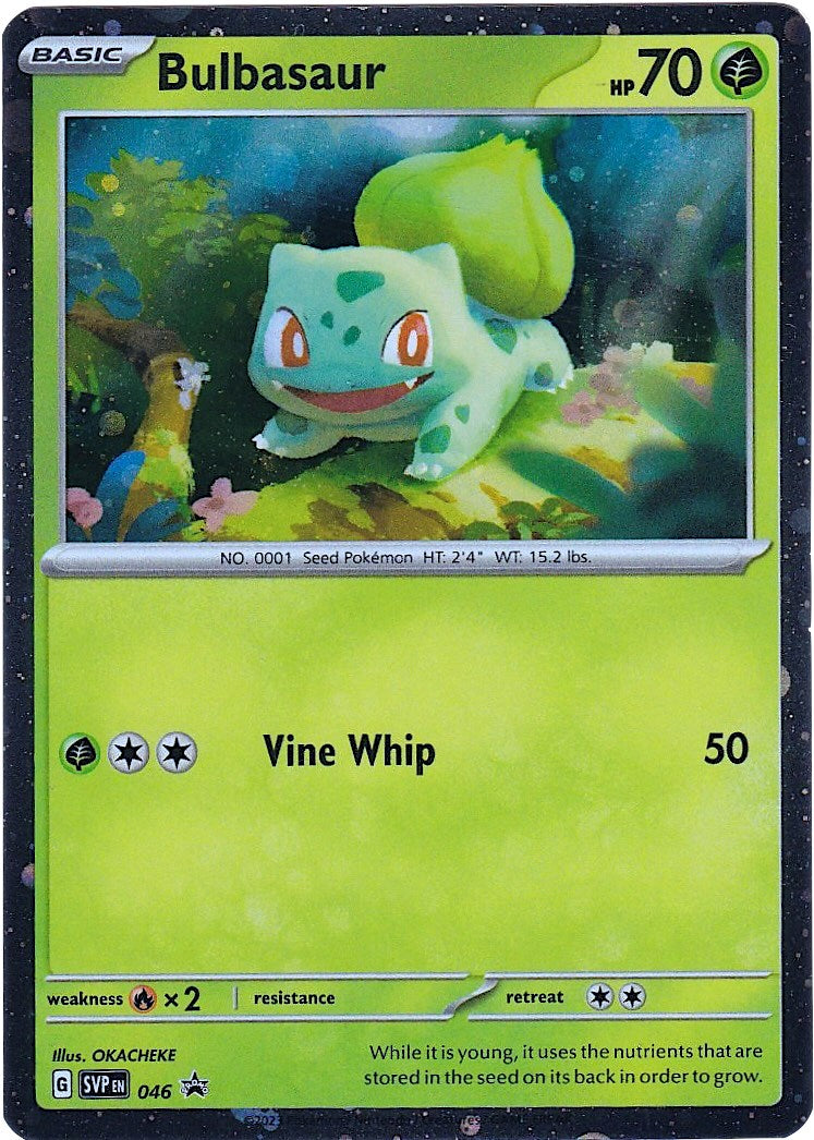 Bulbasaur (046) (Cosmos Holo) [Scarlet & Violet: Black Star Promos] | RetroPlay Games