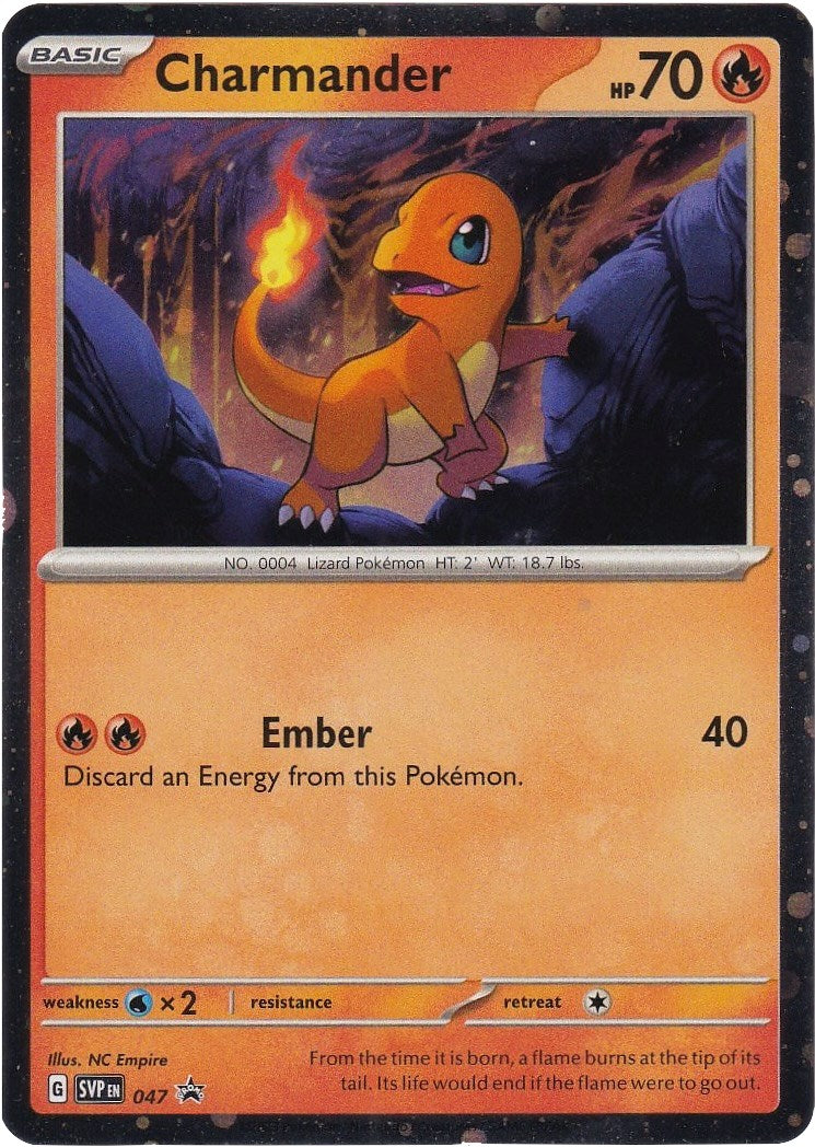 Charmander (047) (Cosmos Holo) [Scarlet & Violet: Black Star Promos] | RetroPlay Games