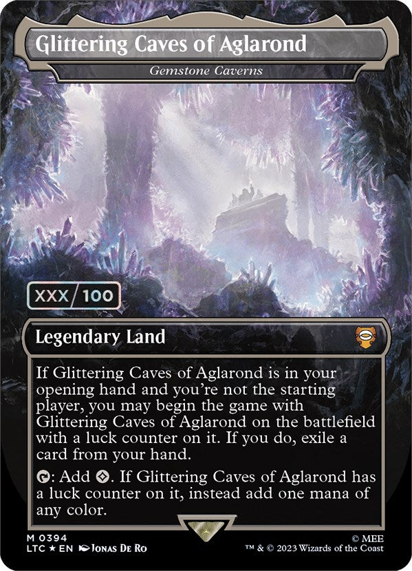 Glittering Caves of Aglarond - Gemstone Caverns (Serialized) [The Lord of the Rings: Tales of Middle-Earth Commander] | RetroPlay Games