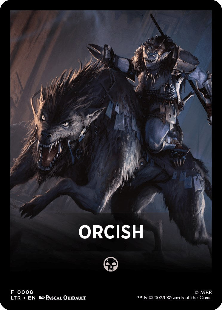 Orcish Theme Card [The Lord of the Rings: Tales of Middle-Earth] | RetroPlay Games