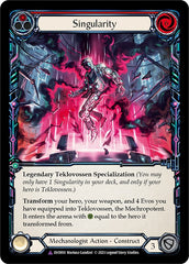 Singularity // Teklovossen, the Mechropotent (Cold Foil Marvel) [EVO010] (Bright Lights)  Cold Foil | RetroPlay Games