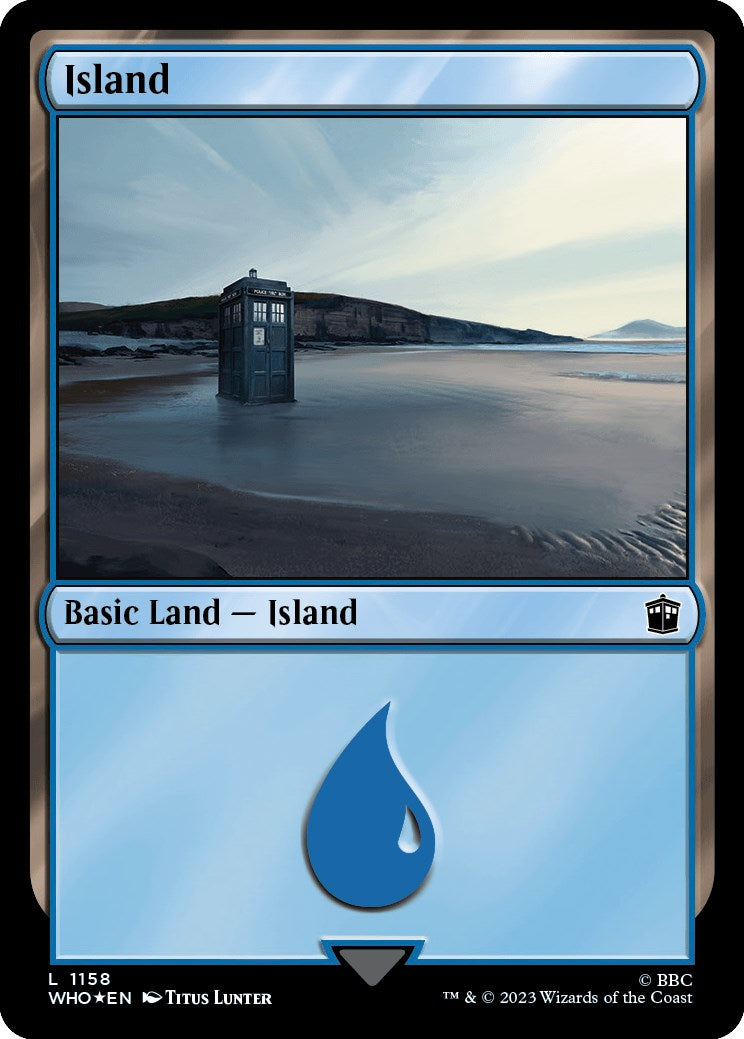 Island (1158) (Surge Foil) [Doctor Who] | RetroPlay Games