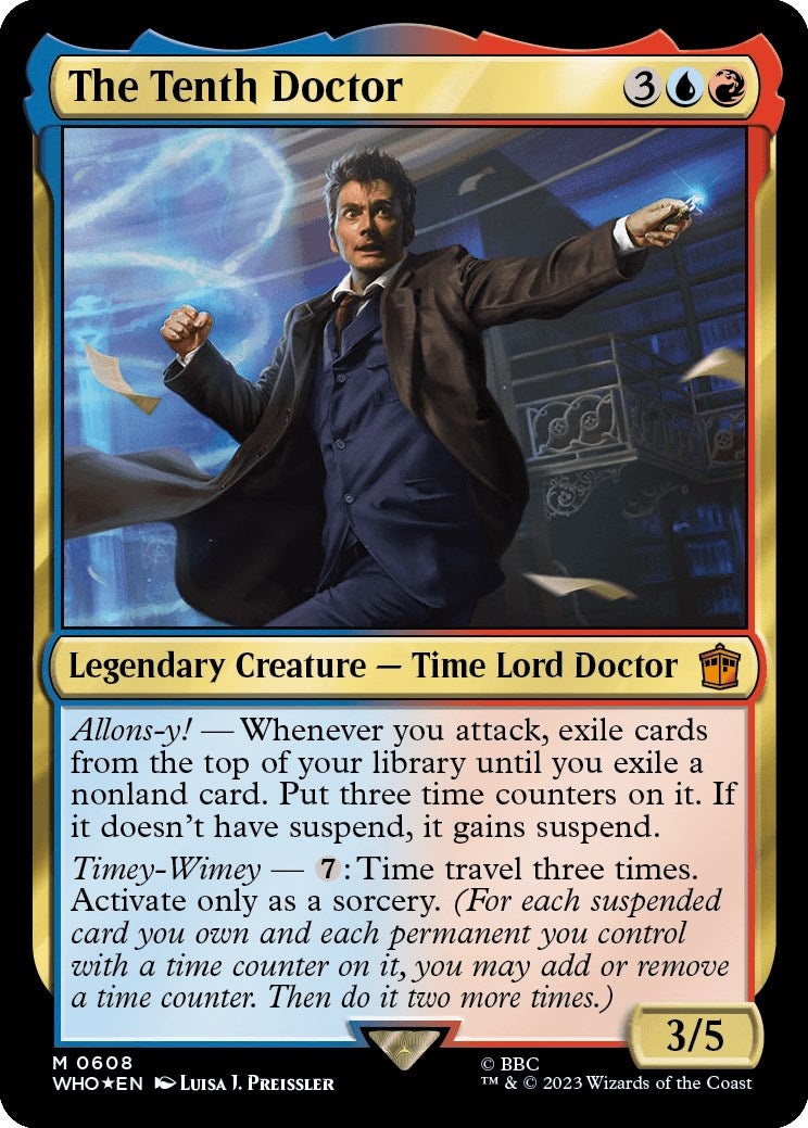 The Tenth Doctor (Surge Foil) [Doctor Who] | RetroPlay Games