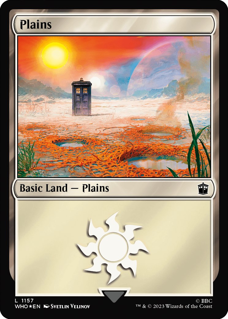 Plains (1157) (Surge Foil) [Doctor Who] | RetroPlay Games
