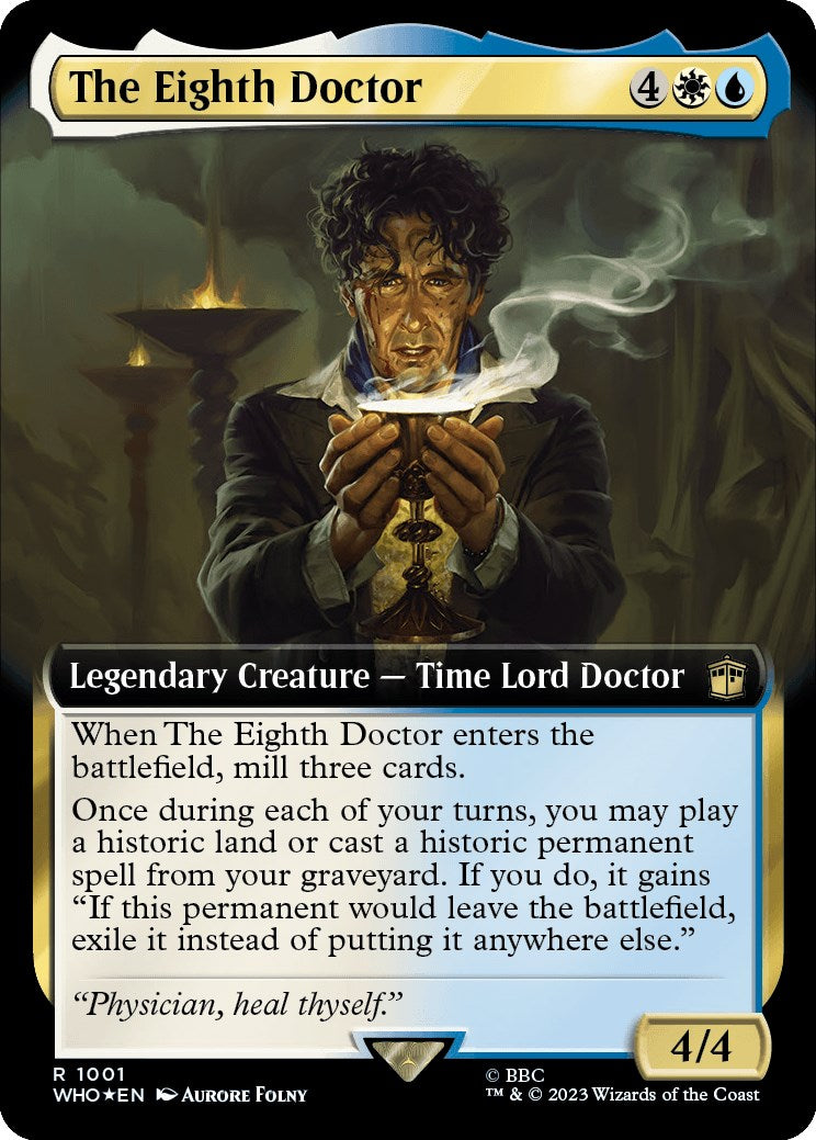 The Eighth Doctor (Extended Art) (Surge Foil) [Doctor Who] | RetroPlay Games