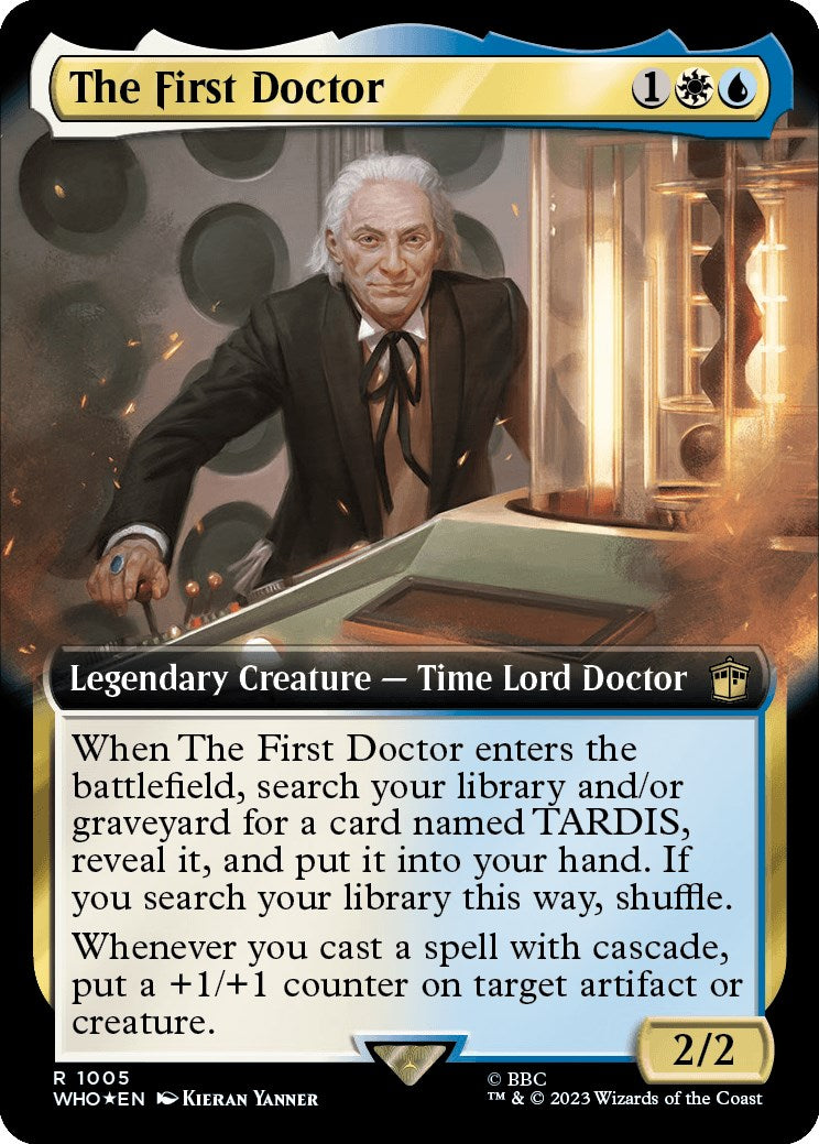 The First Doctor (Extended Art) (Surge Foil) [Doctor Who] | RetroPlay Games