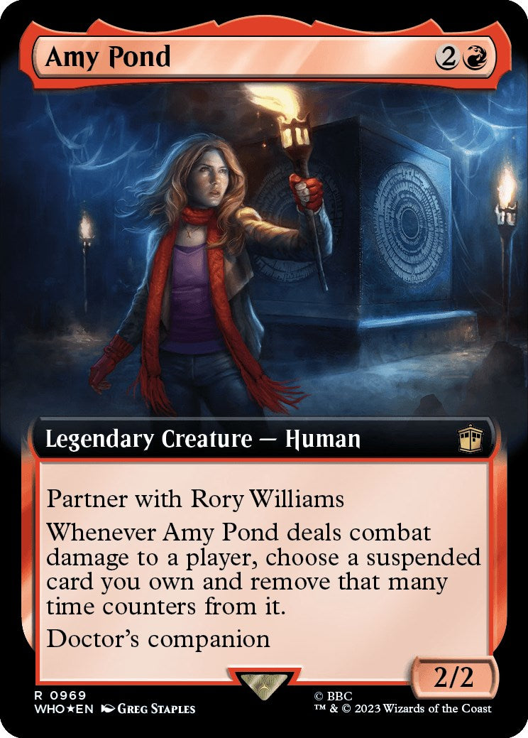 Amy Pond (Extended Art) (Surge Foil) [Doctor Who] | RetroPlay Games