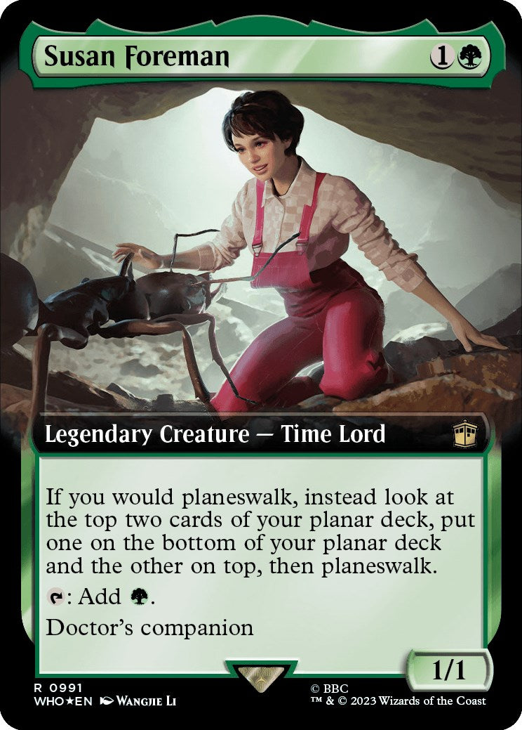 Susan Foreman (Extended Art) (Surge Foil) [Doctor Who] | RetroPlay Games