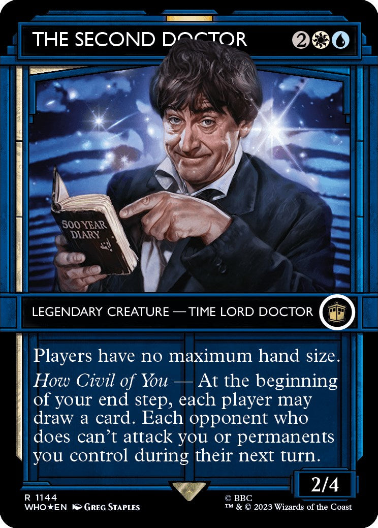 The Second Doctor (Showcase) (Surge Foil) [Doctor Who] | RetroPlay Games