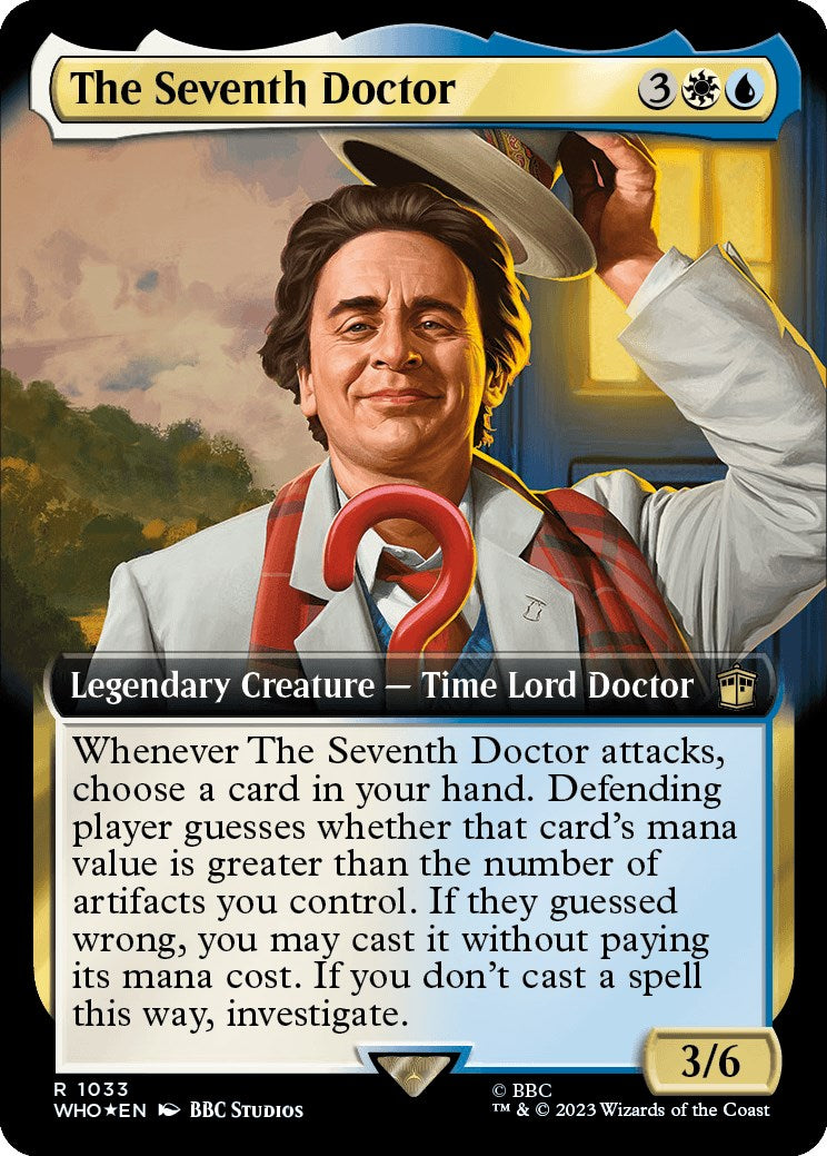 The Seventh Doctor (Extended Art) (Surge Foil) [Doctor Who] | RetroPlay Games