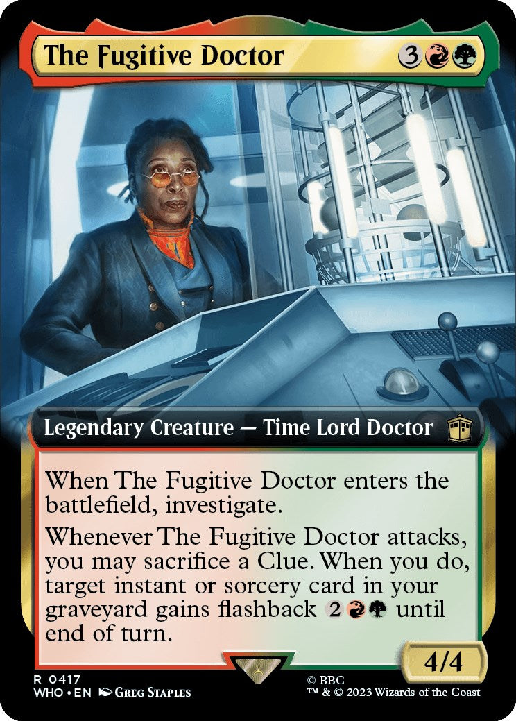 The Fugitive Doctor (Extended Art) [Doctor Who] | RetroPlay Games