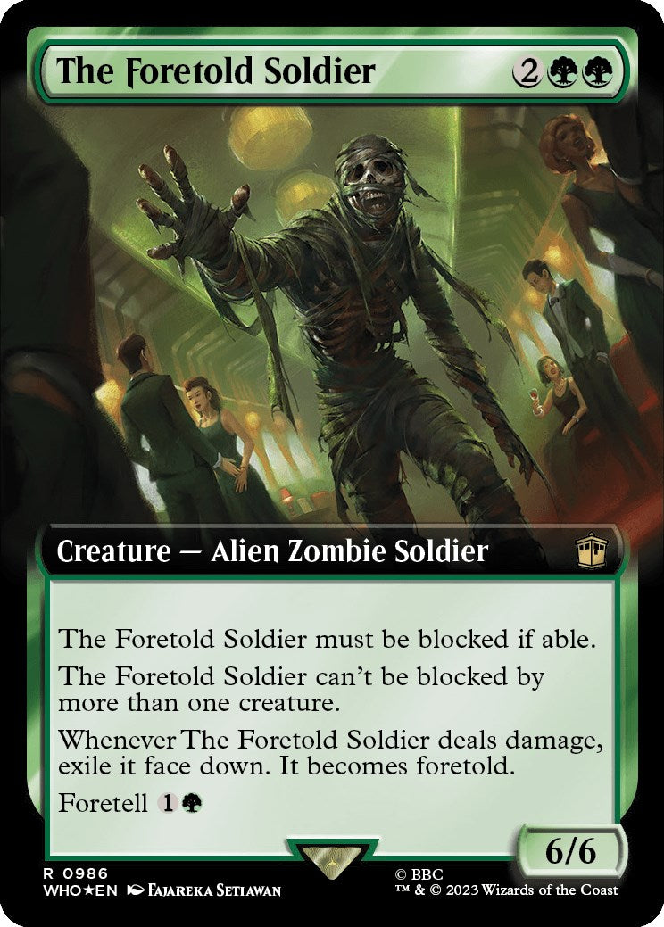 The Foretold Soldier (Extended Art) (Surge Foil) [Doctor Who] | RetroPlay Games