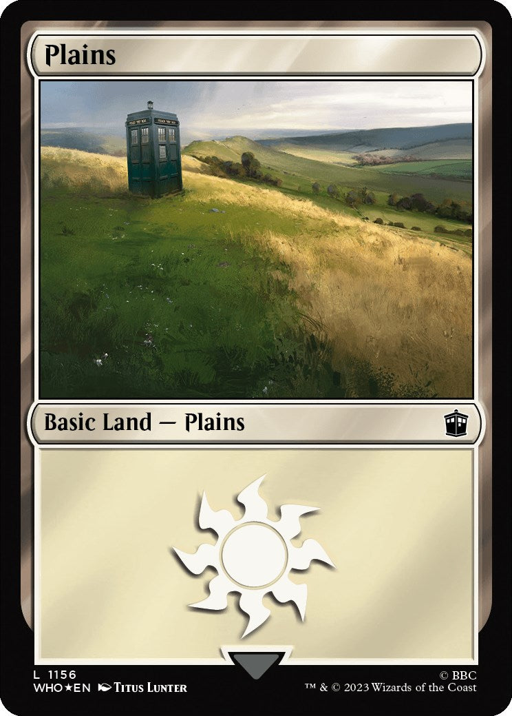 Plains (1156) (Surge Foil) [Doctor Who] | RetroPlay Games