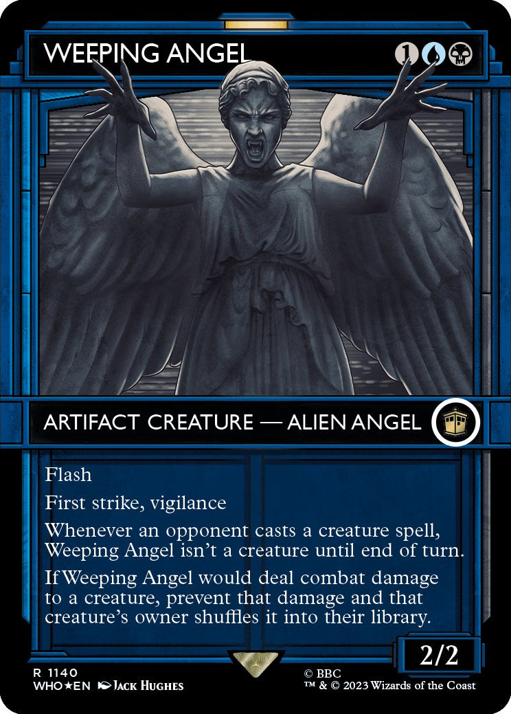 Weeping Angel (Showcase) (Surge Foil) [Doctor Who] | RetroPlay Games