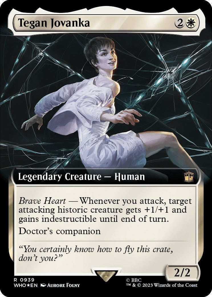 Tegan Jovanka (Extended Art) (Surge Foil) [Doctor Who] | RetroPlay Games