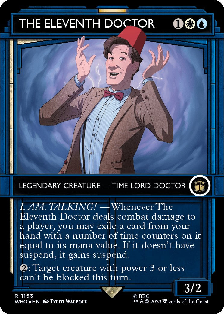 The Eleventh Doctor (Showcase) (Surge Foil) [Doctor Who] | RetroPlay Games