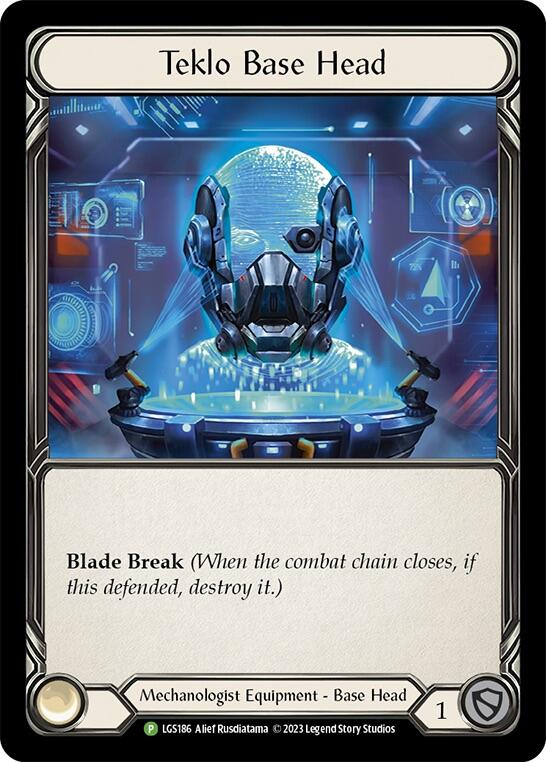 Teklo Base Head [LGS186] (Promo)  Cold Foil | RetroPlay Games