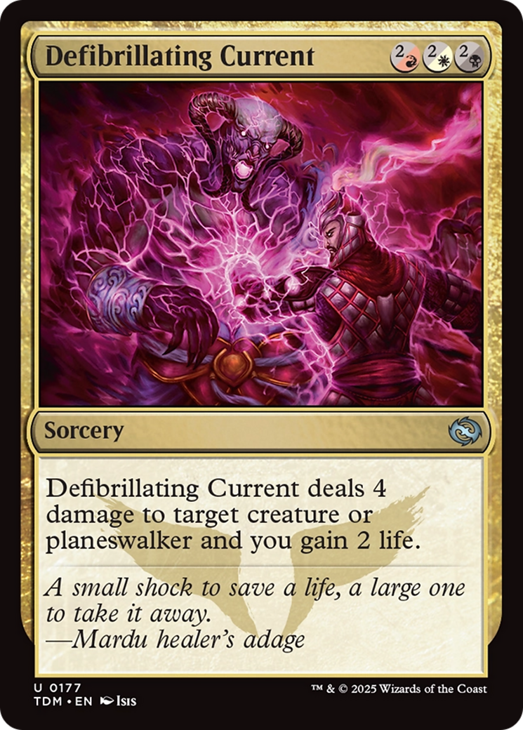 Defibrillating Current [Tarkir: Dragonstorm] | RetroPlay Games