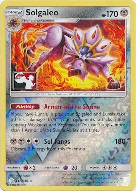 Solgaleo (142/236) [League & Championship Cards] | RetroPlay Games