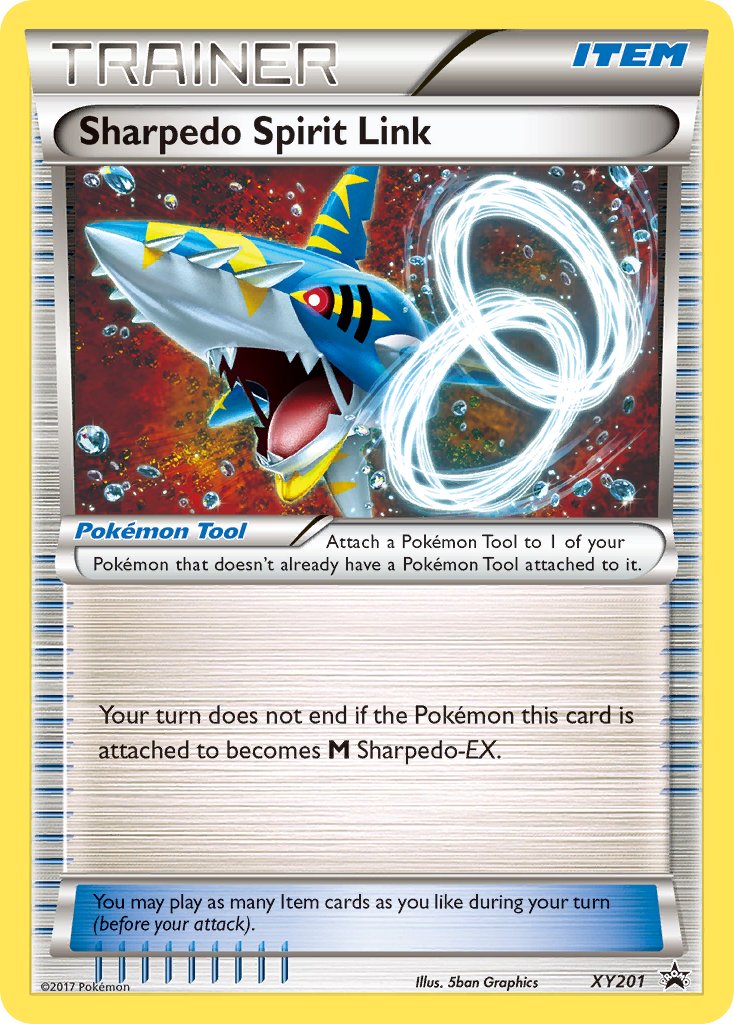 Sharpedo Spirit Link (XY201) [XY: Black Star Promos] | RetroPlay Games