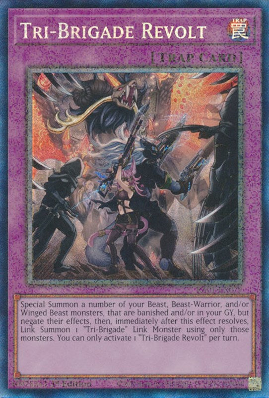 Tri-Brigade Revolt [RA01-EN079] Prismatic Collector's Rare | RetroPlay Games