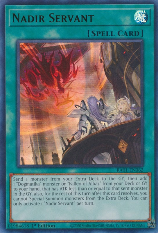 Nadir Servant [RA01-EN062] Ultra Rare | RetroPlay Games