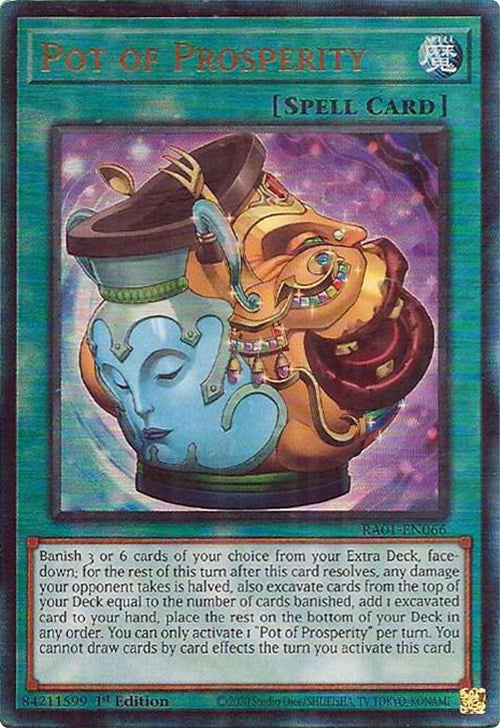 Pot of Prosperity [RA01-EN066] Prismatic Ultimate Rare | RetroPlay Games