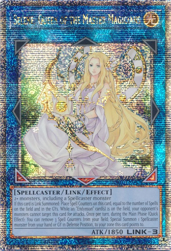 Selene, Queen of the Master Magicians [RA01-EN047] Quarter Century Secret Rare | RetroPlay Games