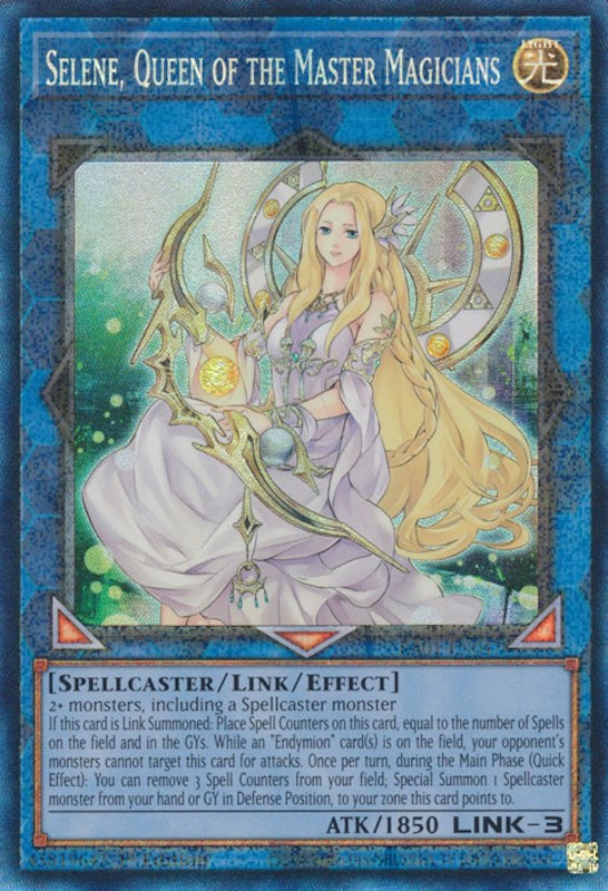 Selene, Queen of the Master Magicians [RA01-EN047] Prismatic Collector's Rare | RetroPlay Games