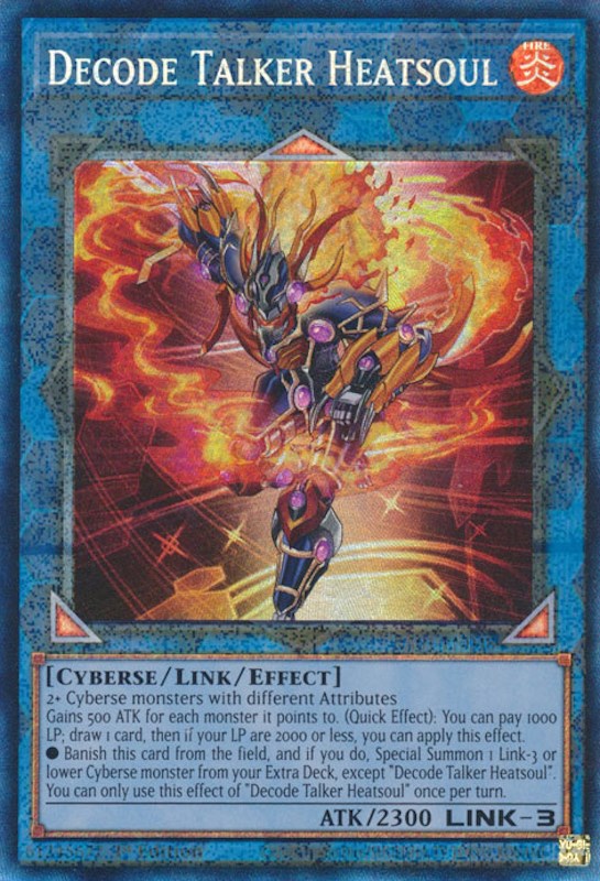 Decode Talker Heatsoul [RA01-EN048] Prismatic Collector's Rare | RetroPlay Games