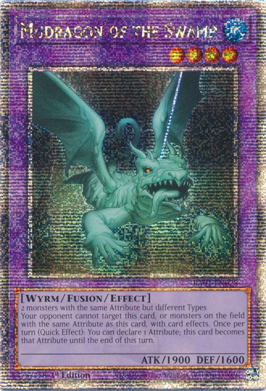 Mudragon of the Swamp [RA01-EN028] Quarter Century Secret Rare | RetroPlay Games