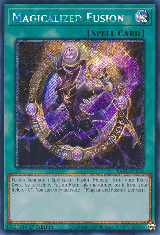 Magicalized Fusion [RA01-EN058] Platinum Secret Rare | RetroPlay Games