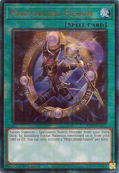 Magicalized Fusion [RA01-EN058] Prismatic Ultimate Rare | RetroPlay Games