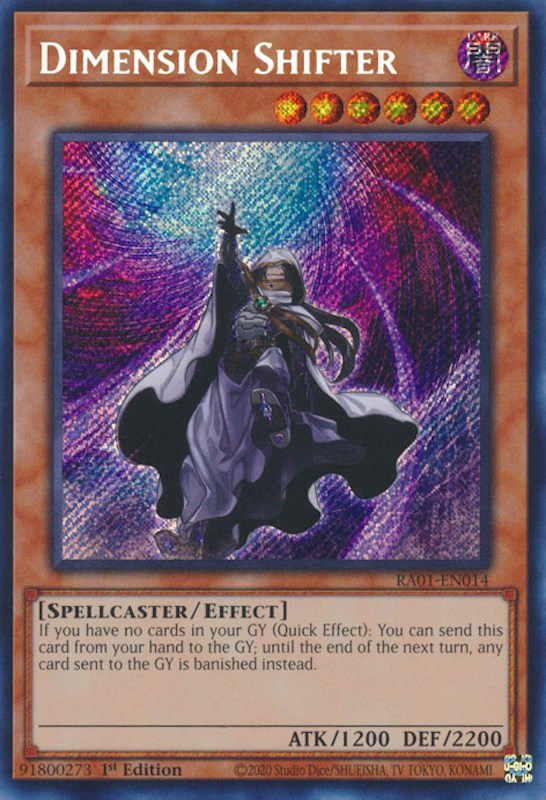 Dimension Shifter [RA01-EN014] Secret Rare | RetroPlay Games