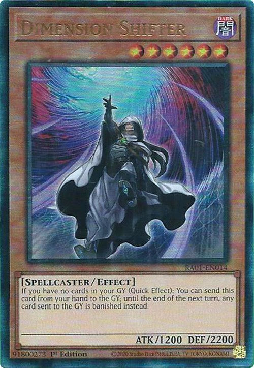 Dimension Shifter [RA01-EN014] Prismatic Ultimate Rare | RetroPlay Games