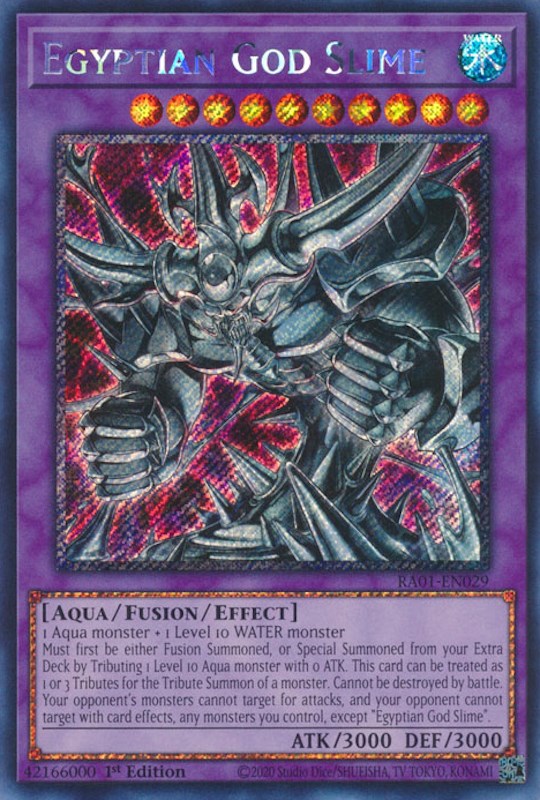 Egyptian God Slime [RA01-EN029] Platinum Secret Rare | RetroPlay Games