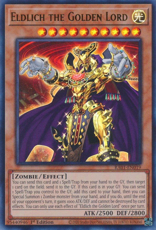 Eldlich the Golden Lord [RA01-EN019] Ultra Rare | RetroPlay Games