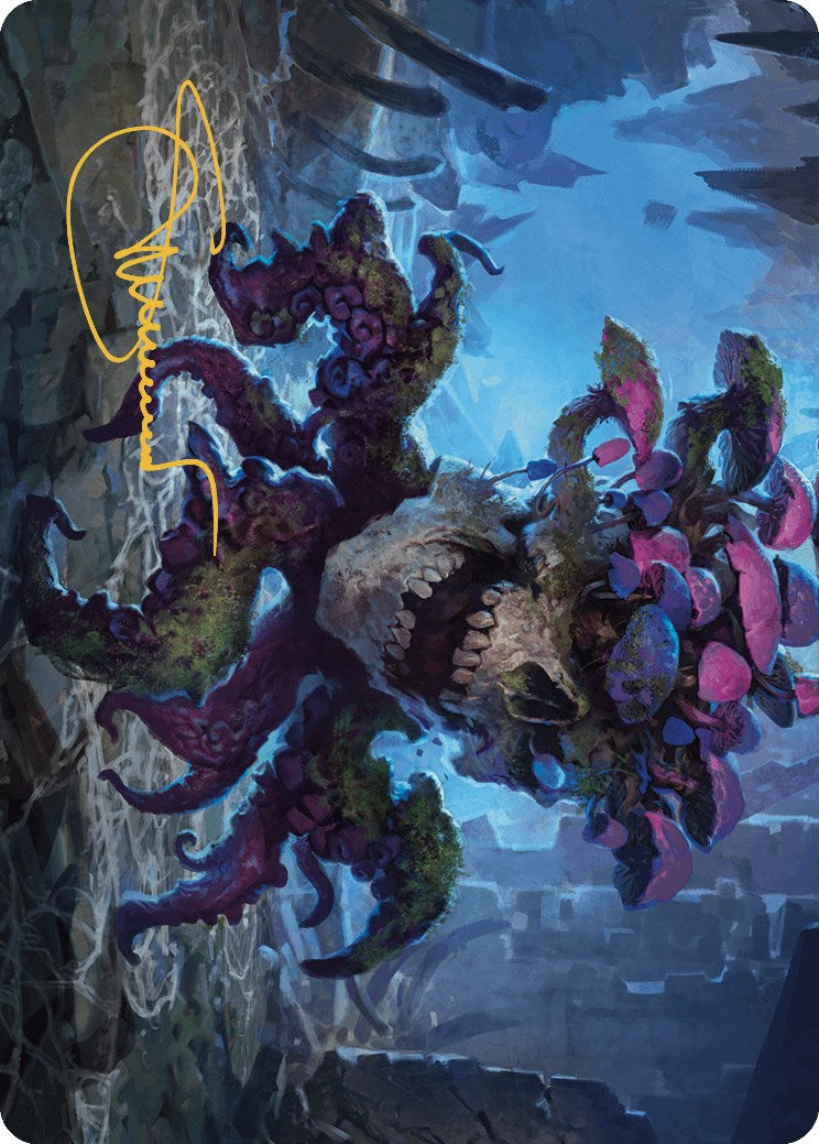 Deathcap Marionette Art Card (Gold-Stamped Signature) [The Lost Caverns of Ixalan Art Series] | RetroPlay Games
